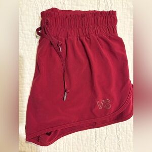 Victoria's Secret Burgundy Athletic Shorts NWOT